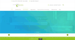 Desktop Screenshot of clinica-fivasa.com